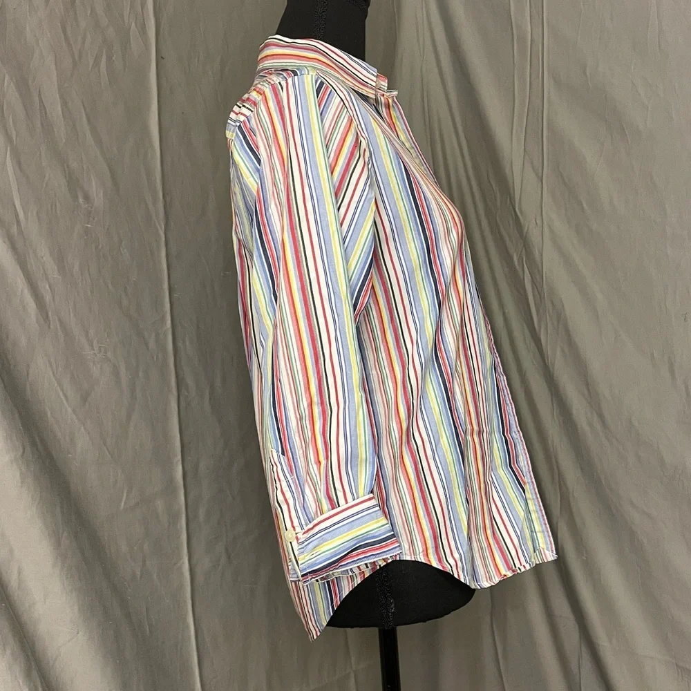 Ralph Lauren Multicolor Striped Button-Down Shirt